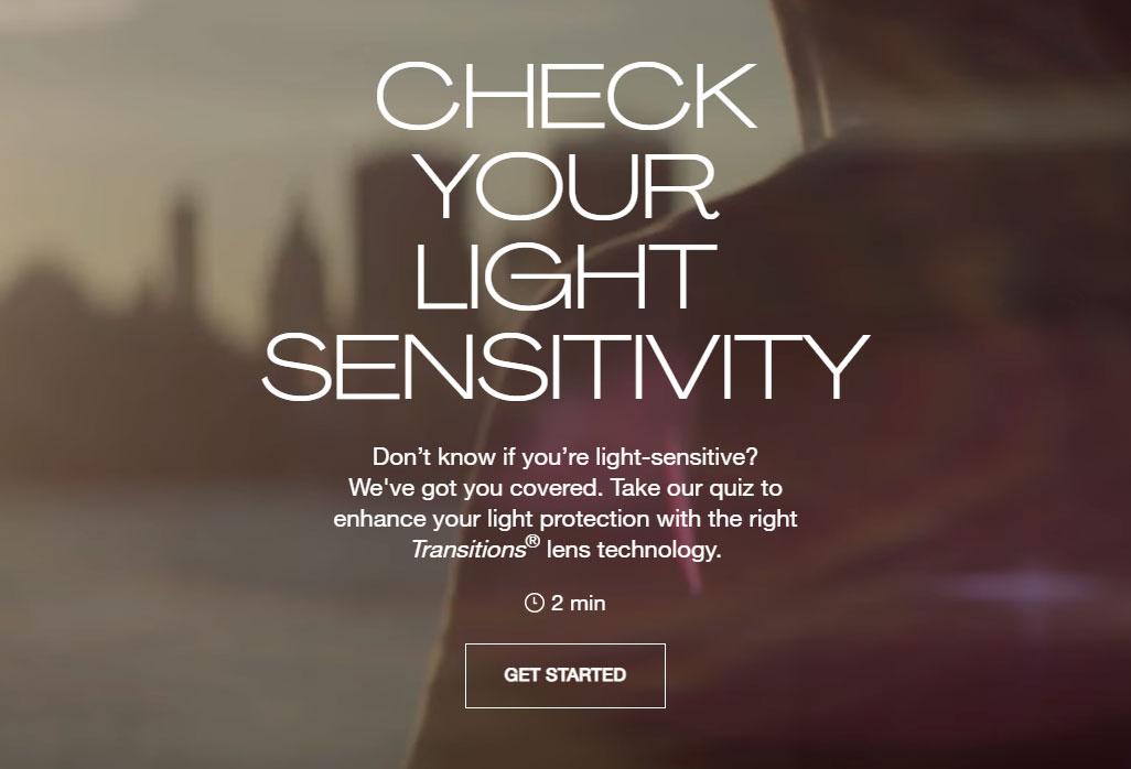 Light Sensitivity Quiz 