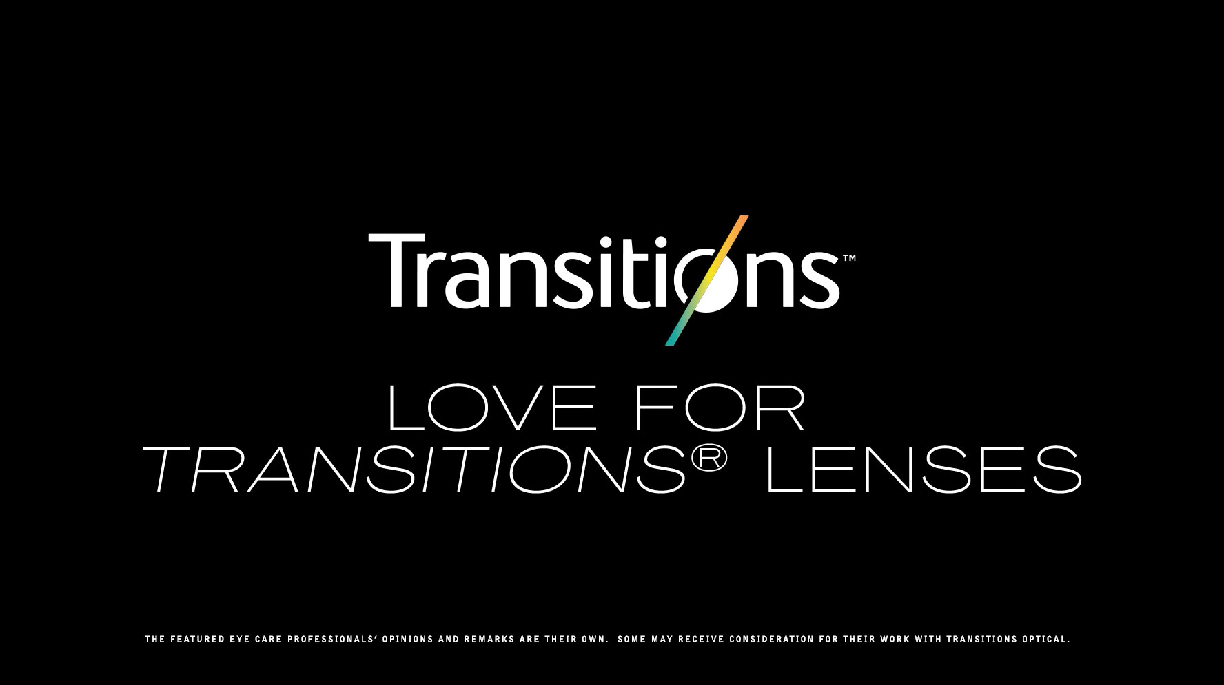 Why Do Eyecare Professionals Love <em>Transitions<sup>®</sup></em> Lenses?