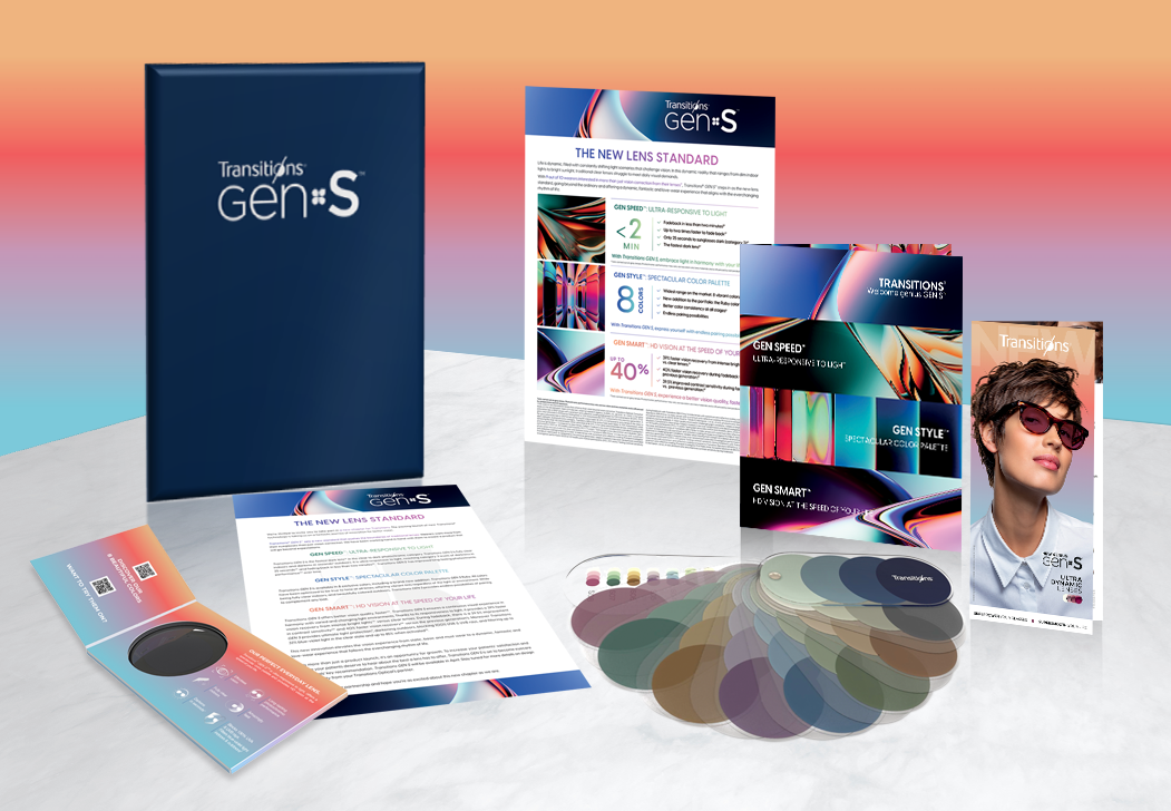 Order Your <em>Transitions</em><sup>®</sup> <em>GEN S</em><sup>™</sup> Starter Kit Today!